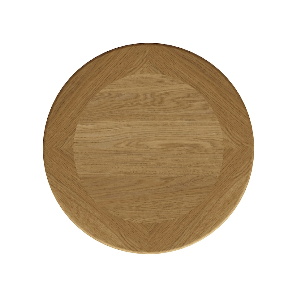 image 1 of Newark Ash Round Wine Table Brown