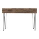 image 2 of Troy Coffee Table - L50 x W110 x H45 cm - Medium Oak Effect - Black | Black