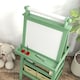 image 8 of AIYAPLAY Art Easel for Kids with Paper Roll, 3 in 1 Kids Easel Double-Sided Magnetic Whiteboard and Chalkboard with Storage Baskets, for Children 3-6 Years Green