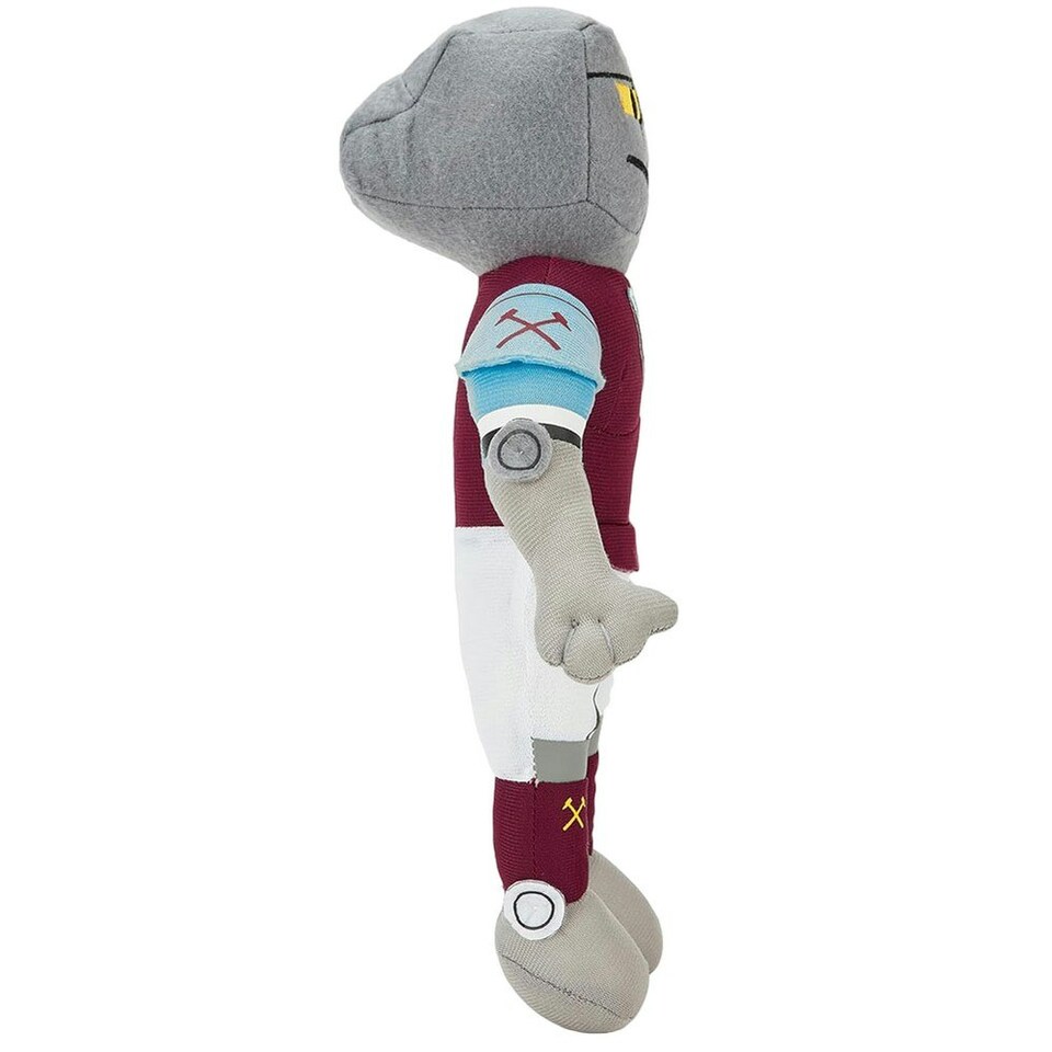 image 1 of West Ham United FC Mascot Plush Toy - Claret Red/Sky Blue/White - One Size