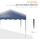 image 3 of Outsunny 3x3(m) Pop Up Gazebo Marquee Tent for Garden w/ Carry Bag Grey