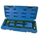 image 1 of 3pc Adjustable Pry Bar 10" 12" 15" Locking Crow Wrecking Bar Angle Foot TE855