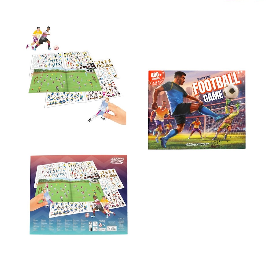 image 1 of Create Your Football Game Stickerbook
