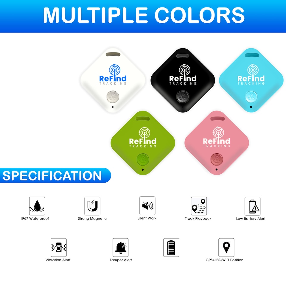 image 1 of R4 Smart Tracker for Android & iPhone Bluetooth 5.0 Samsung GPS AirTag