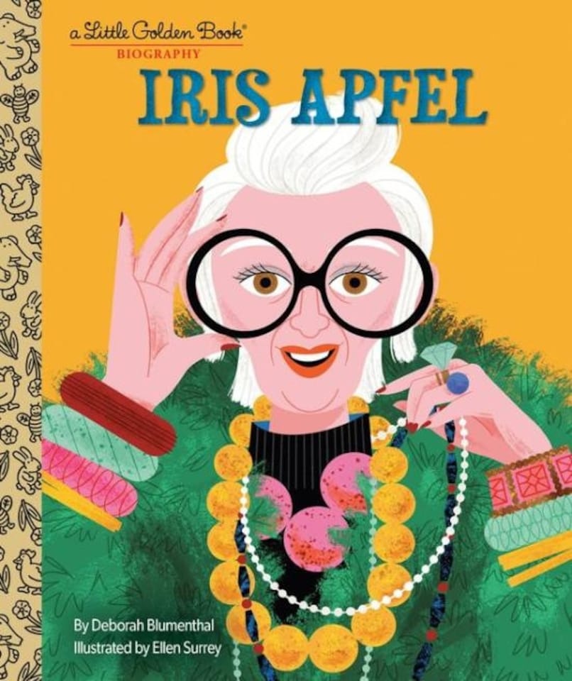 Iris Apfel: A Little Golden Book Biography Hardback