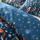 image 4 of Catherine Lansfield Enchanted Twilight King Duvet Set Navy Blue | King