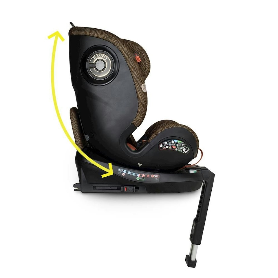 image 1 of Cosatto All in All Ultra iSize Car Seat - 360 Rotate Spin All Stage 0-36kg/0-12 Years (Foxford Hall)