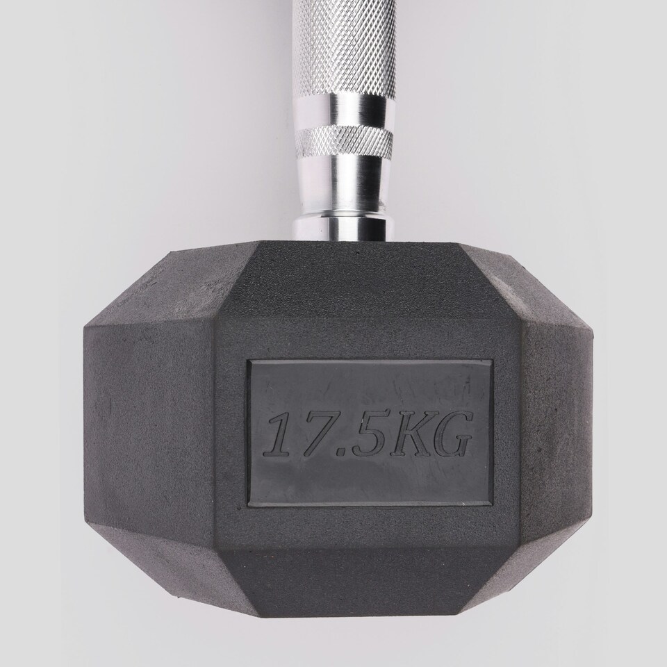 image 1 of Phoenix Fitness Pair of Hex Dumbbells - 17.5kg