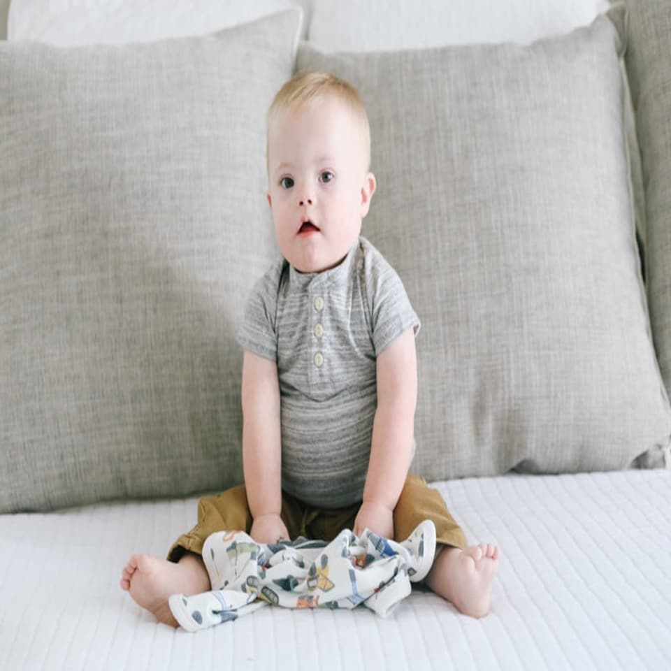 image 1 of Copper Pearl Lovey 3 Layer Comfort Blanket Diesel 2Pk