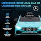 image 3 of AIYAPLAY Mercedes-Benz AMG CLA 45 Licensed 12V Ride on Car - Light Blue