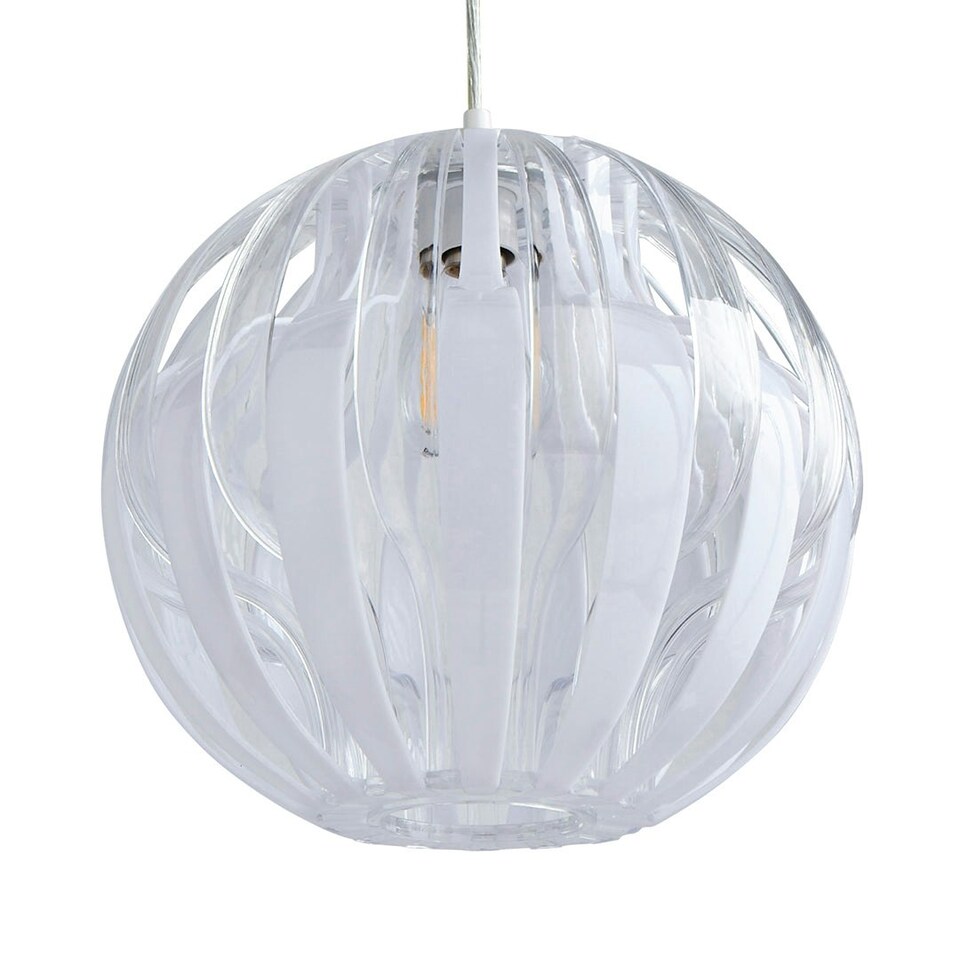 image 1 of Bimber White Easy-Fit Pendant Ceiling Light