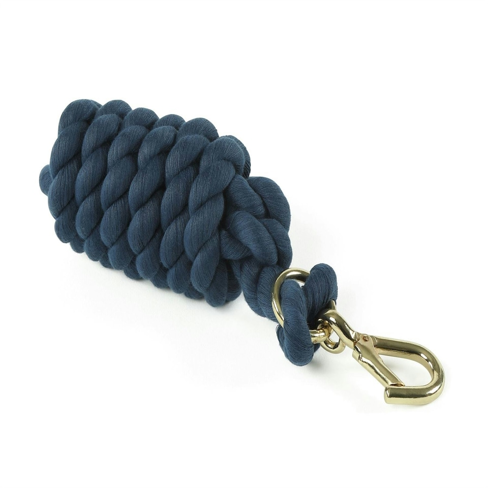 image 1 of Shires Plain Headcollar Lead Rope Blue | Colour: Baby Blue
Size: One Size