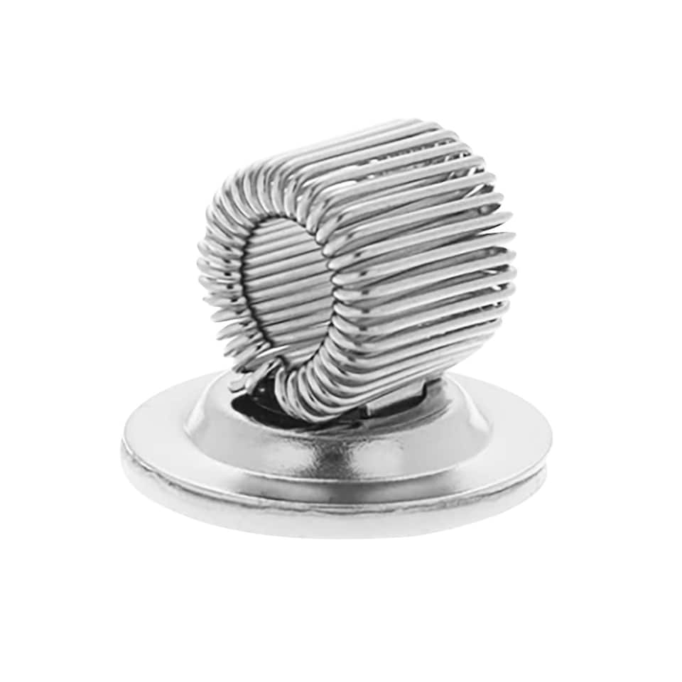 image 1 of 50 x Self Adhesive Single Metal Pen Holders - Pencil Stationery Clip