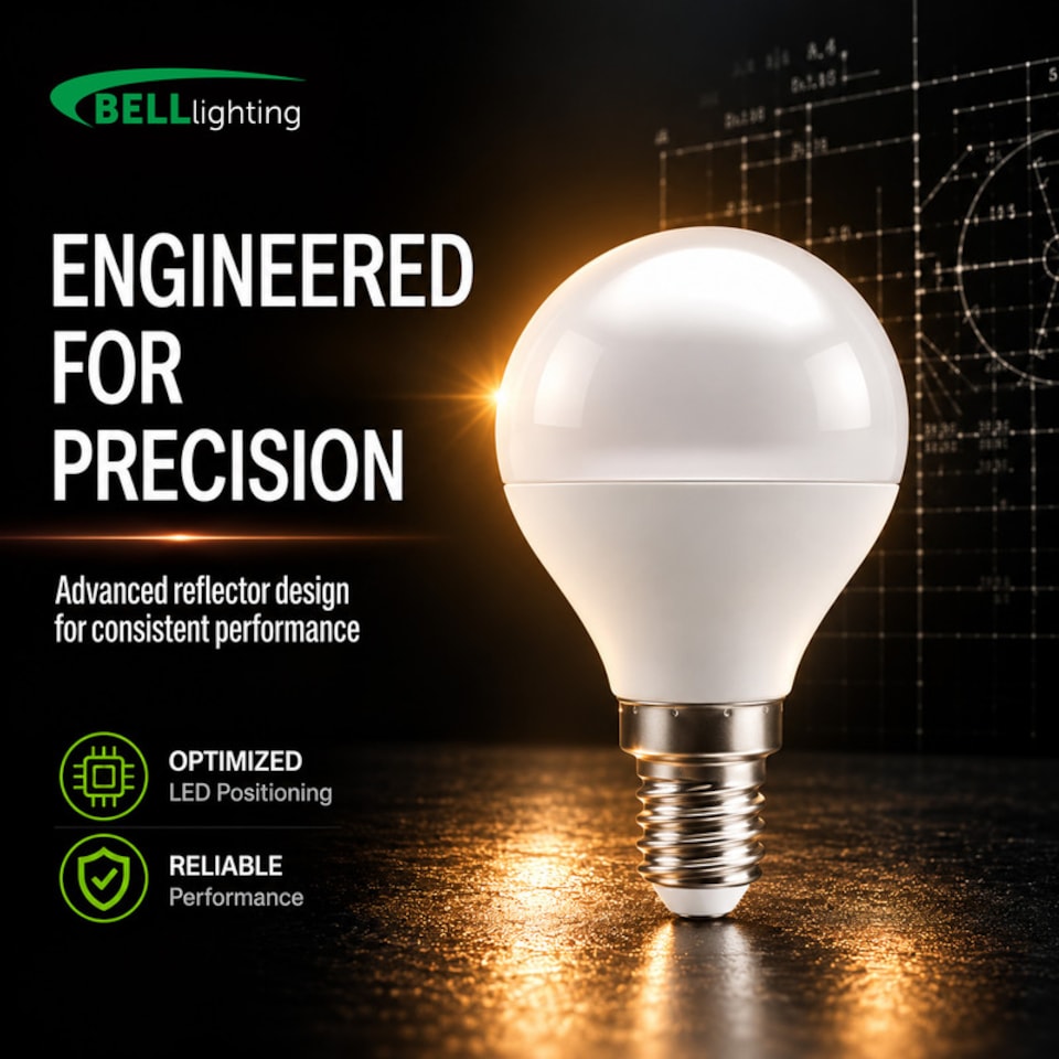 image 1 of BELL Lighting SES E14 LED Golf Ball 4.7W Light Bulb Natural White 4000K