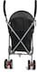 image 4 of Pet Stroller Dog Cat Puppy Pram Pushchair Travel Cart Jogging Buggy Carrier (Black with Cover)