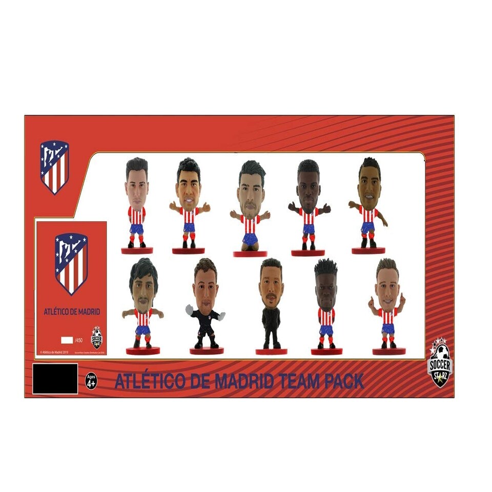 Soccerstarz - Atletico Madrid Team Pack 10 figure Classic Kit /Figures - Creative Toys Company - TOYS - 404970