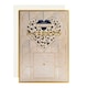 image 1 of Light Patterned Design with Heart Husband Anniversary Card