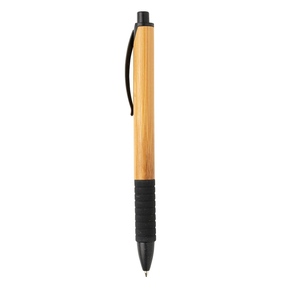 image 1 of XD Collection Bamboo & Wheat Straw Pen - Black - One Size
