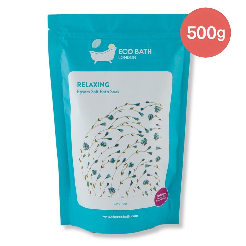 image 1 of Relaxing Lavender Epsom Salt Bath Soak