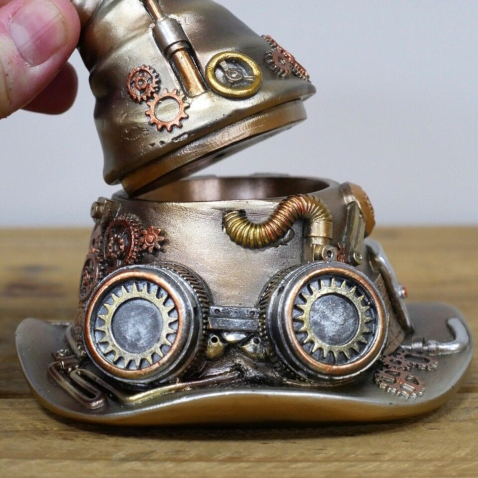 image 1 of Gifts Direct 2 U Steampunk Wizard Hat Trinket Holder