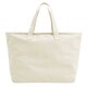 image 1 of Westford Mill Cotton Heavy Duty Tote Bag | Multi | Natural | One Size | 1