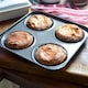 image 4 of Stoven Non-Stick 24cm 4 Hole Yorkshire Pudding Pan