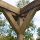 image 5 of Double Premium Pergola - Wood - L240 x W480 x H270 cm - Rustic Brown