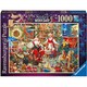 image 2 of Ravensburger Santa's Workshop 1000 Piece Jigsaw Puzzle