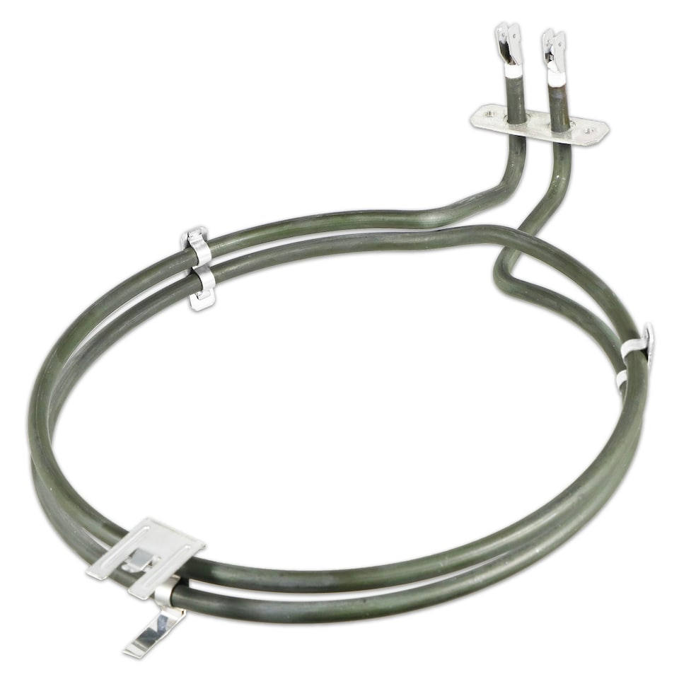 image 1 of SPARES2GO Heating Element for Bosch for Neff for Siemens Fan Oven Cooker (2 Turn, 2100W, 230V)