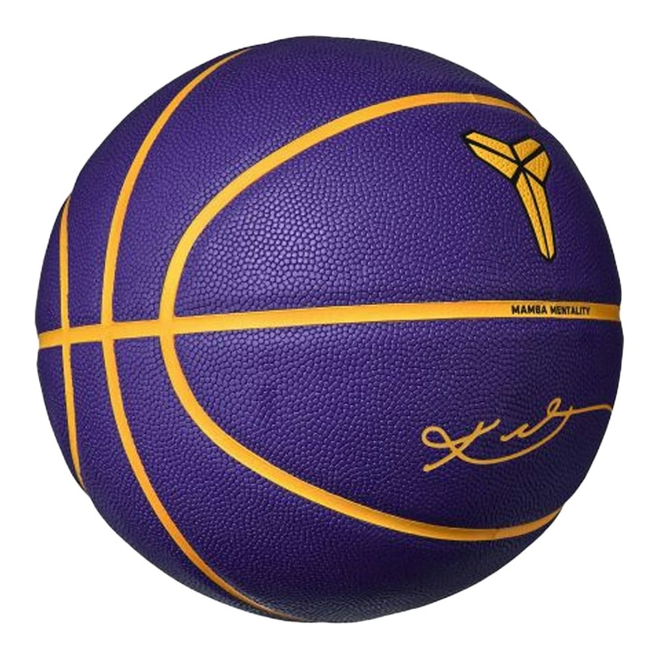 image 1 of Nike All Court Kobe Bryant Basketball - Court Purple/University Gold/Black - 7