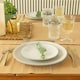 image 5 of Nicola Spring Cotton Fabric Placemats - 45cm x 34.5cm - Beige - Pack of 6 | Cream