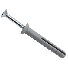 Masonmate Nylon Hammer-in Fixing - Multi Colour - 6 x 40mm (150)