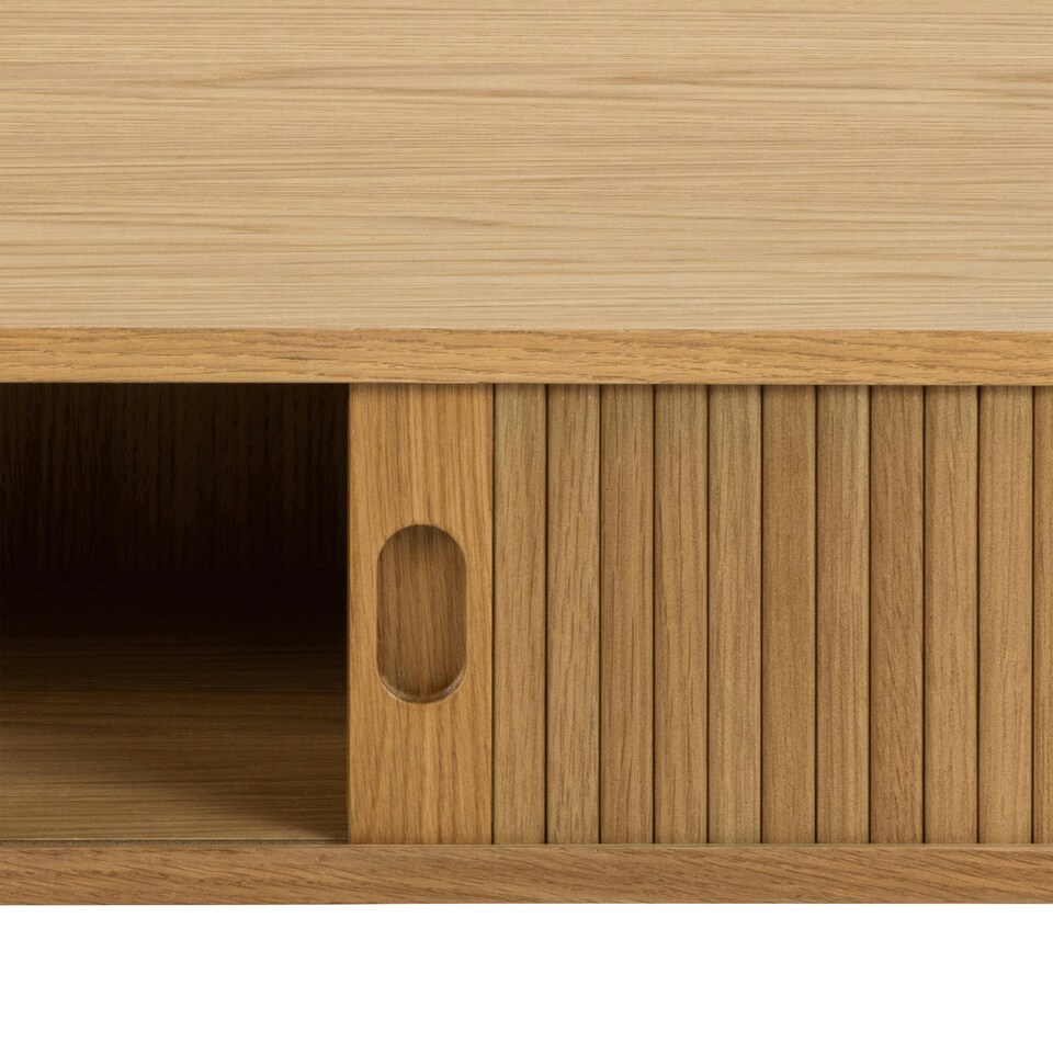 image 1 of Langley Coffee Table Sliding door in Oak