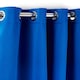 image 1 of Woven Thermal Blackout Eyelet Curtains Blue 228cm x 228cm