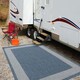 image 7 of The Rugs Outdoor Indoor Bordered Garden Patio Rug Weather Resistant | 200
