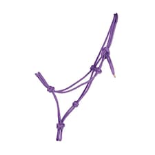 Hy Rope Halter - Purple - One Size