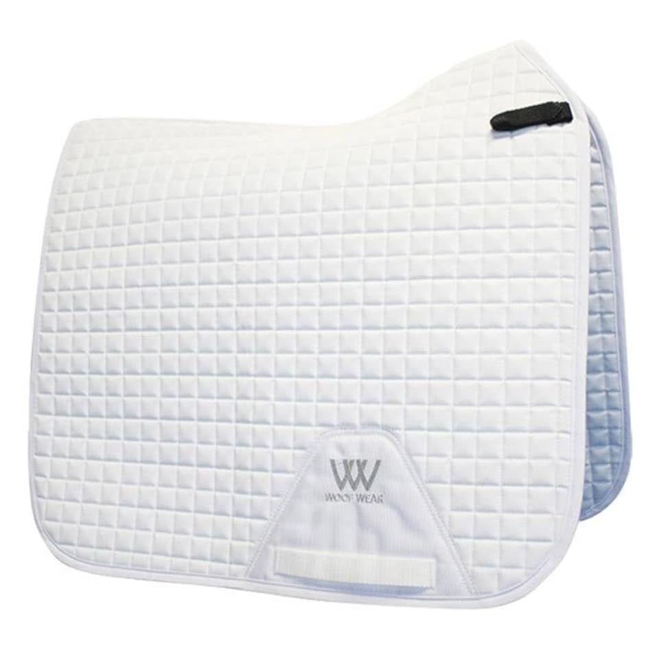Woof Wear Pro Dressage Saddle Pad White | Size: Full
Colour: White/White