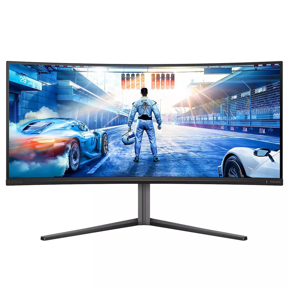 image 1 of Philips Evnia 6000 34 inch Wide Quad HD QD-OLED 175Hz Curved Gaming Monitor
