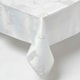 image 1 of Homescapes Silver Stag Christmas Table Cloth - 132 x 274 cm Silver