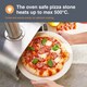 image 2 of VonShef Pizza Stone Set,  13" Baking Stone with Cutter & Stand