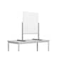 image 3 of Bi-Office Counter and Desk Transparent Glass Panel, 65 x 85 x 42,5 cm
