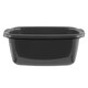 image 4 of Black Rectangular Washing Up Bowl & Dish Rack Sets Ideal For Kitchens & Sinks Black