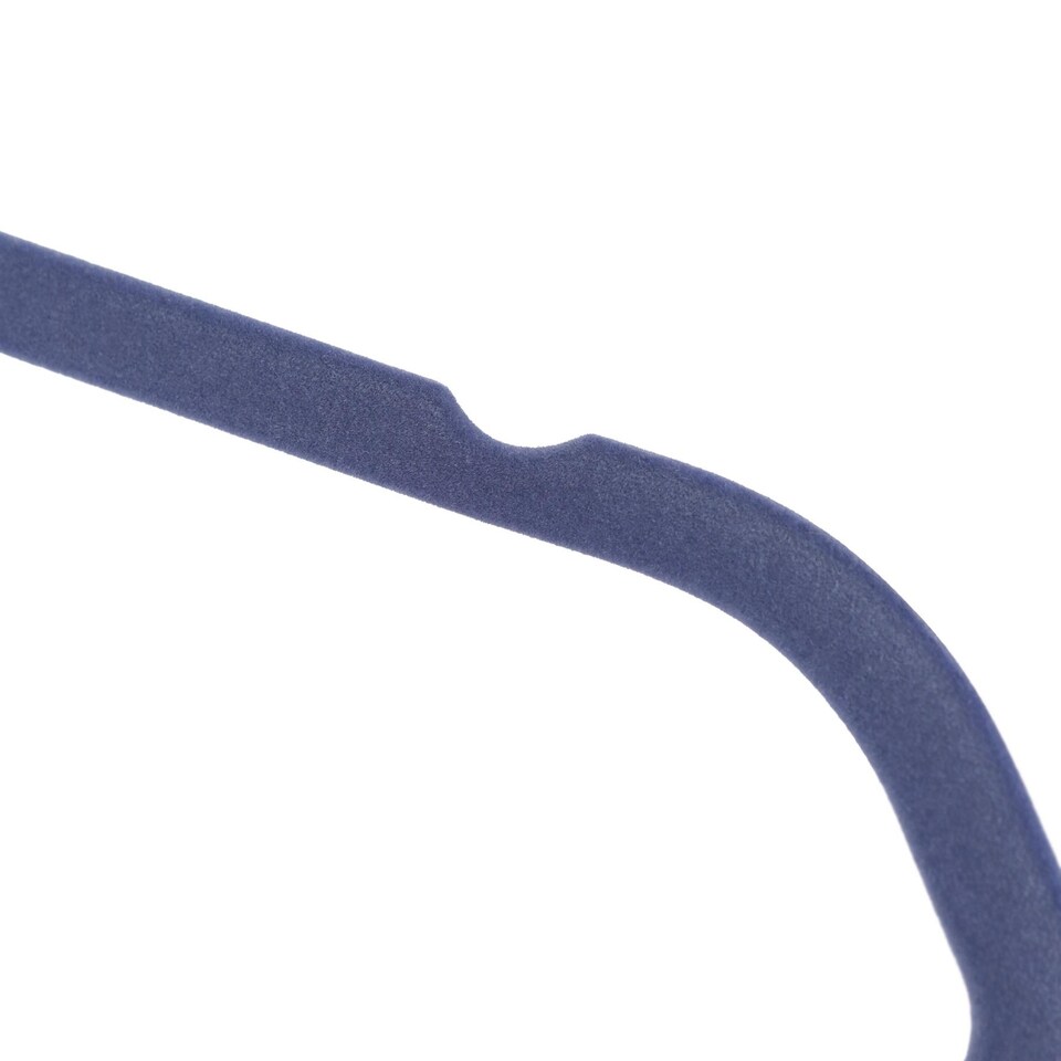 image 1 of Harbour Housewares 100x Velvet Hangers - 45cm - Blue - Non-Slip Coat Hangers with Trouser Bar Clothes Bar 360 Degree Swivel Hook