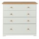 image 2 of Core Products Colorado, 4 Drawer Chest H80.2cm x W80cm x D38cm White