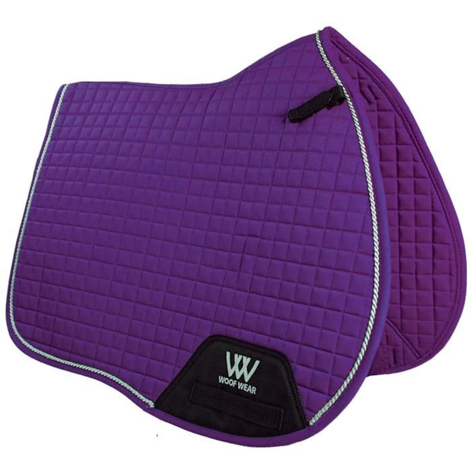 image 1 of Woof Wear GP Saddle Cloth White | Size: Full
Colour: White/White
