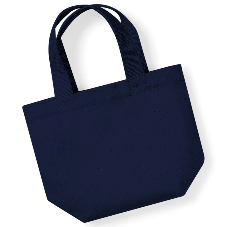 image 1 of Westford Mill EarthAware Organic Marina Mini Tote - French Navy - One Size Blue