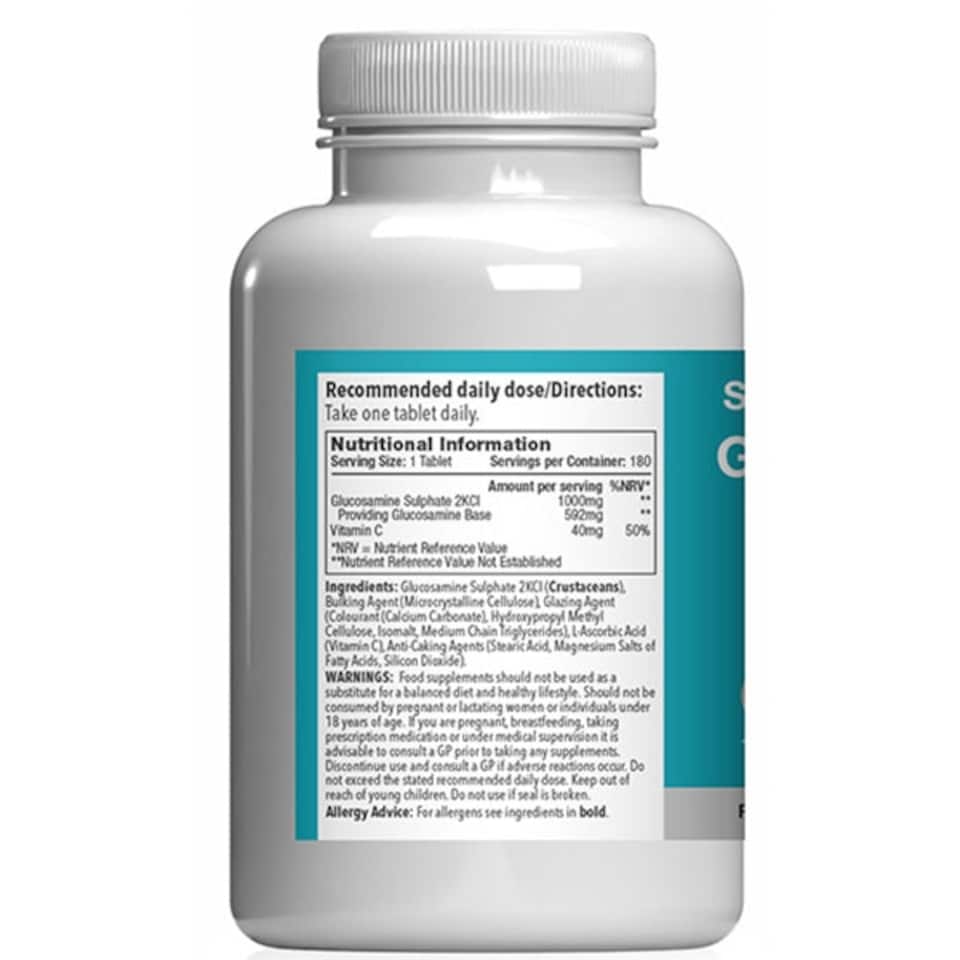 image 1 of Glucosamine 1,000mg with Vitamin C - 180 Tablets