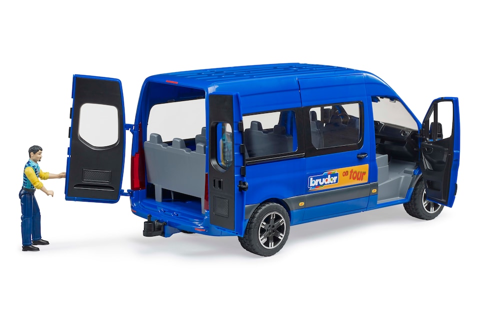 image 1 of Bruder MB Sprinter Transfer with driver Delivery Vehicle Playset