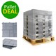 image 1 of Pallet Offer - Mosaic Composite Interlocking Decking Tiles - 630pcs Grey | Light Grey | 630pcs