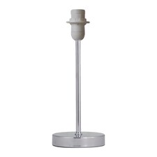 Chrome Stick Table Lamp Base Only | Chrome | Medium | 1